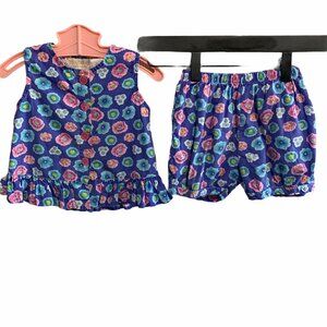 Vintage Baby Beluga Floral Set 12 Months